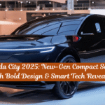 Honda City 2025 New-Gen Compact Sedan with Bold Design & Smart Tech Revealed
