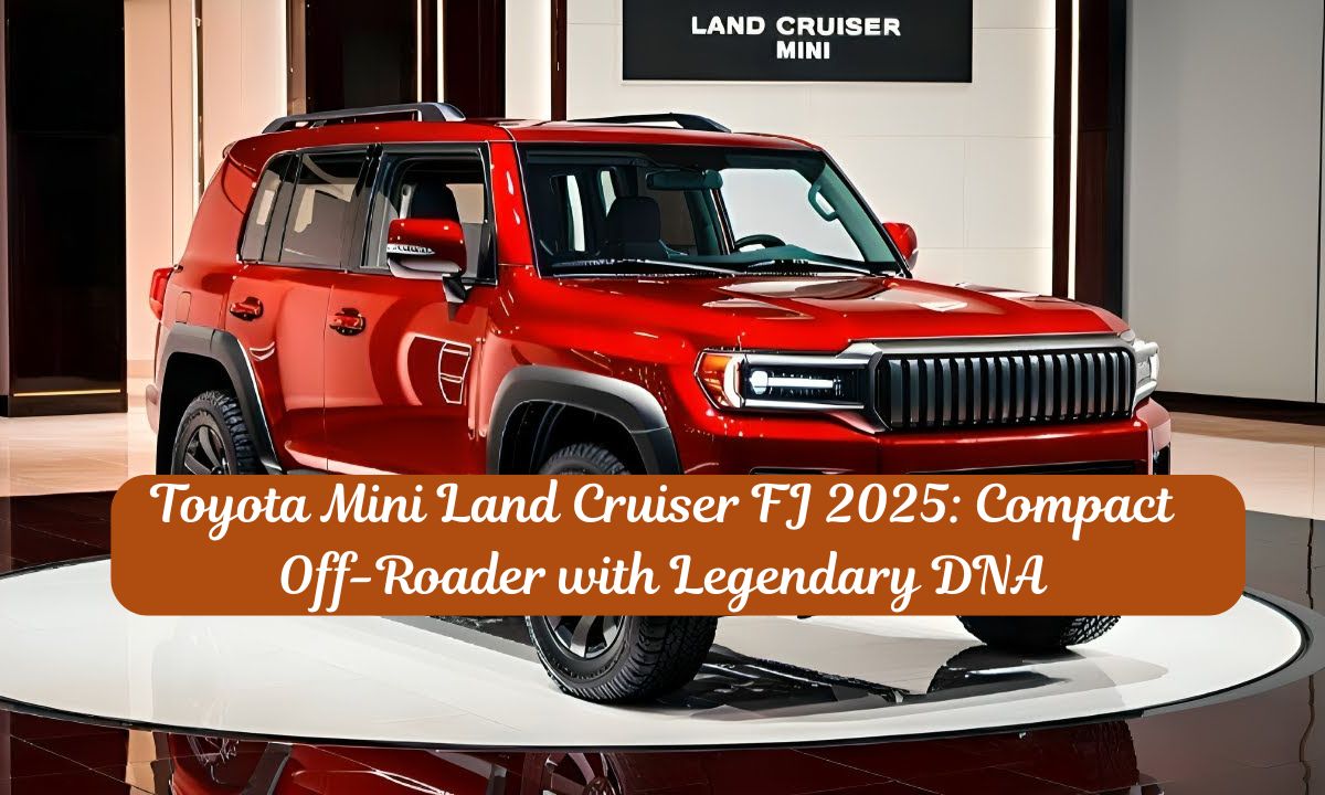 Toyota Mini Land Cruiser FJ 2025: Compact Off-Roader with Legendary DNA